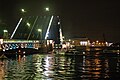 Palace Bridge at night