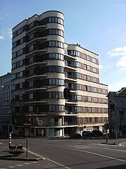 Résidence Albert, bâtiment construit en 1938 par Marcel Leborgne. Classé en 2010.