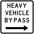 Heavy vehicle bypass to the right (New Zealand)