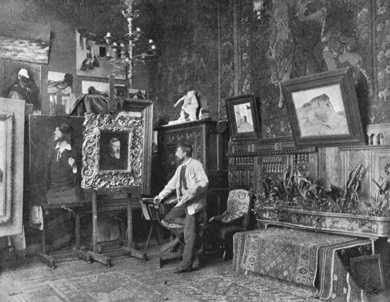 File:Boutet de Monvel in his Studio.jpg