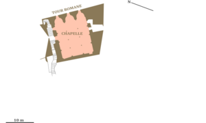 Plan du sous-sol du Vieux-Château.