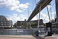 Le Royal Victoria Dock Bridge vu depuis l'ExCel.