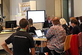 New editors learn about Wikipedia, Edit for Equity event, Wellington