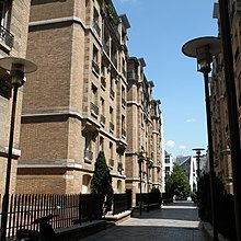 Edilizia pubblica di rue Jean Fautrier nel 13º arrondissement di Parigi.