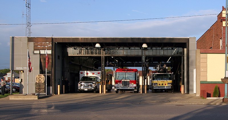 File:Olean Central Fire Station, Olean NY 1980.jpg