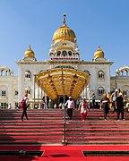 La gurdwara Bangla Sahib