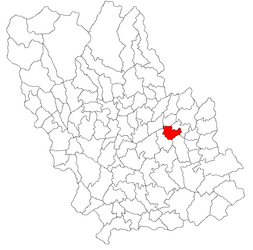 Location in Prahova County