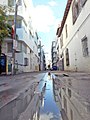 Alleyway looking north