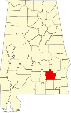 Koartn vo Pike County innahoib vo Alabama