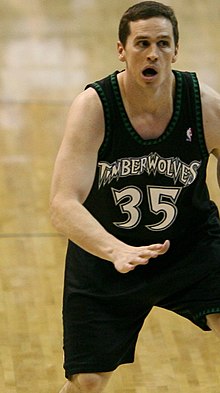 Mark Madsen, while playing for the Minnesota Timberwolves in 2007