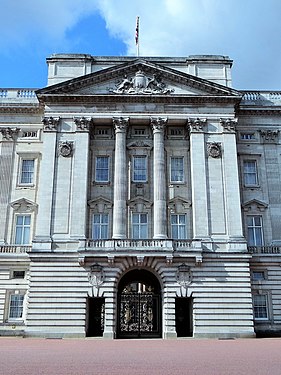 Buckingham Palace balcony, London