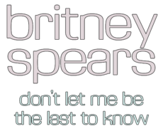 Logo del disco Don't Let Me Be the Last to Know