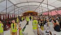 Devotees at Shri Guru Ravidas Janam Asthan