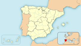 Chinchón ubicada en España