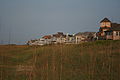 View of homes along oceanfront in Hatteras in June 2007