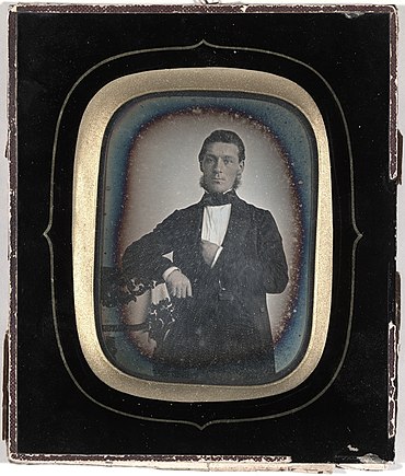 Karl Theodor Henrichsen Ca. 1850. Daguerreotypi