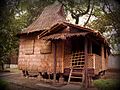 A Tagalog bahay kubo from the Philippines