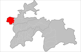 Location of Panjakent District in Tajikistan.png