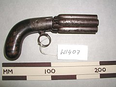 Bündelrevolver mit Ringabzug