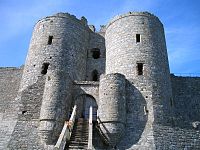 Harlech Castle gatehouse