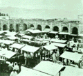 San Jacinto Market, XIX century