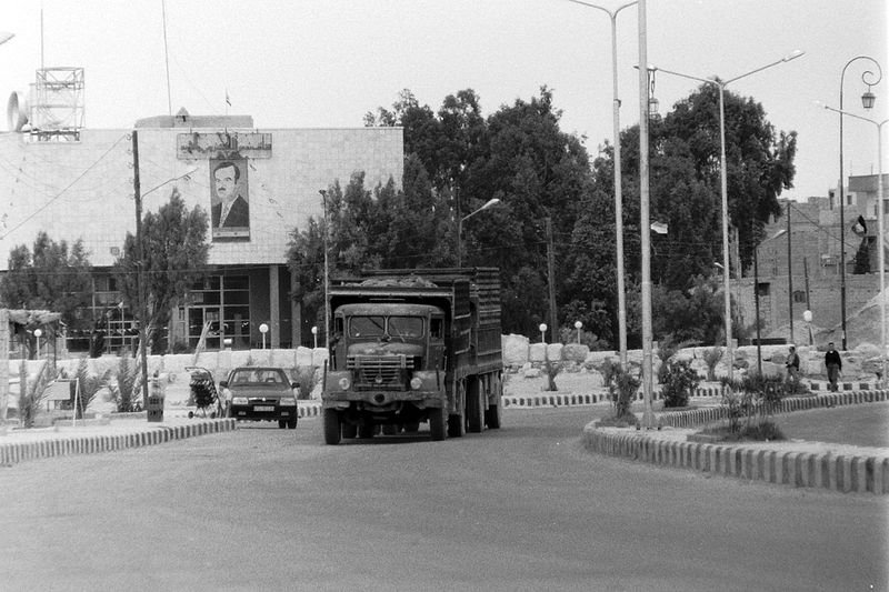 File:1996 - Büssing truck in Tadmur. Spielvogel.jpg