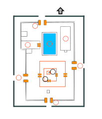 Chidambaram Tamil Nadu temple plan