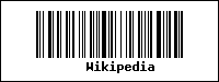 Wikipedia בברקוד על פי תקן 128B