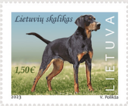 File:2023 Lithuanian Hound stamp.png