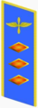 Петличный знак комкора авиации РККА