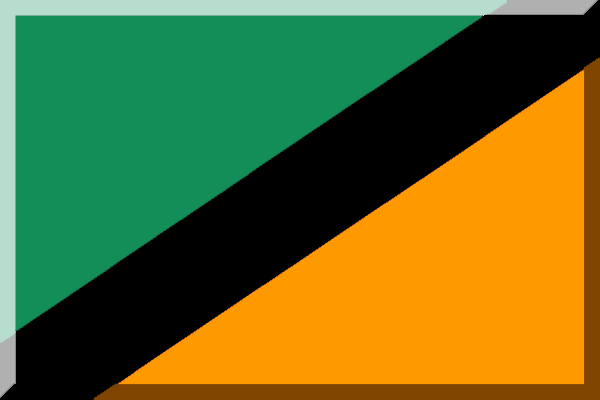 File:600px Verde Nero e Arancione (Diagonale).png