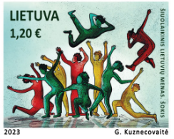 File:2023 Lithuanian dance stamp.png