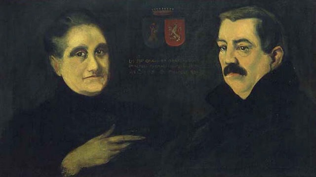 Retrato dos IX Condes de Priegue, 1930, Museo Provincial de Pontevedra.