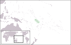 Vendndodhja - Tuvalu