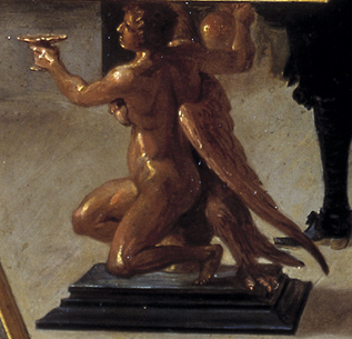 File:Jerome Duquesnoy II - Statue of Ganymede as table support (David Teniers II gallery painting detail (cropped).jpg