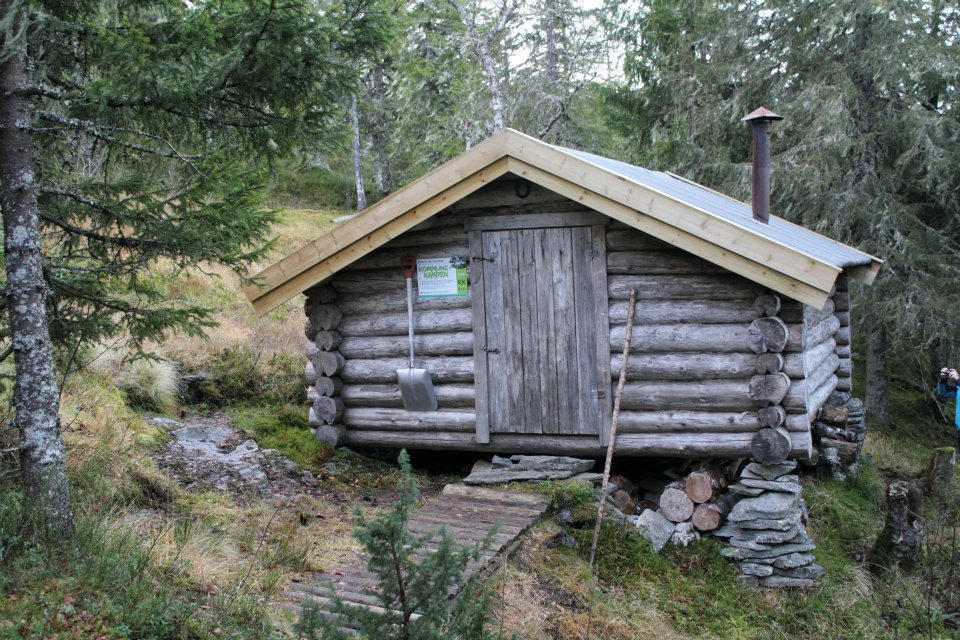 Serberhytta ved Rødsjø fra andre verdenskrig