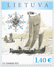 File:2023 Lithuanian naval history stamp.png