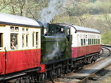 Trên auto, Rheilffordd Llangollen