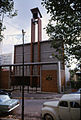 Die Gereformeerde kerk Johannesburg-Sentraal se eerste kerkgebou, in Lovedaystraat.