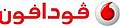 العلامة التجارية لشركة فودافون مصر - الفاء المثلثة تُنطق كالفي الخفيفة بالإنجليزية والفرنسية.