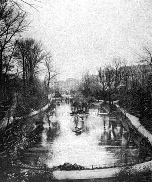 Datei:Stadtgarten Essen 1901, unterer Teich.jpg