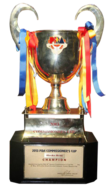 The PBA Commissioner's Cup trophy won by the Alaska Aces in 2013.