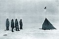 Image 1Roald Amundsen, Helmer Hanssen, Sverre Hassel, and Oscar Wisting at the South Pole (from Polar exploration)