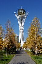 Baiterek Tower, Nur-Sultan, Kazakhstan.