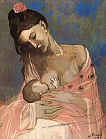 Pablo Picasso, 1905, Maternité (Mother and Child), private collection