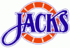 Skipjacks logo from 1988 to 1993 in Washington Capitals' red, white and blue color scheme.