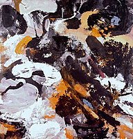 James Brooks, 1957, Tate Gallery