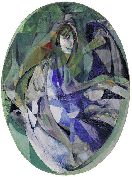 File:Jacques Villon, 1912, Girl at the Piano, oil on canvas, 129.2 x 96.4 cm, Museum of Modern Art, New York...jpg