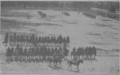 The Horse Cavalry during a drill in 1917.