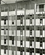 Building in corso Europa 22, Milan (1955-1957), detail